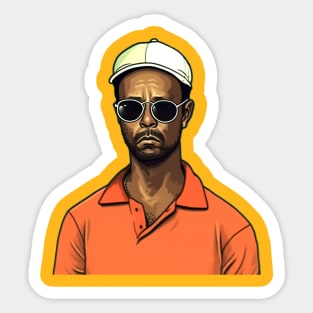 Guy Golf Sticker